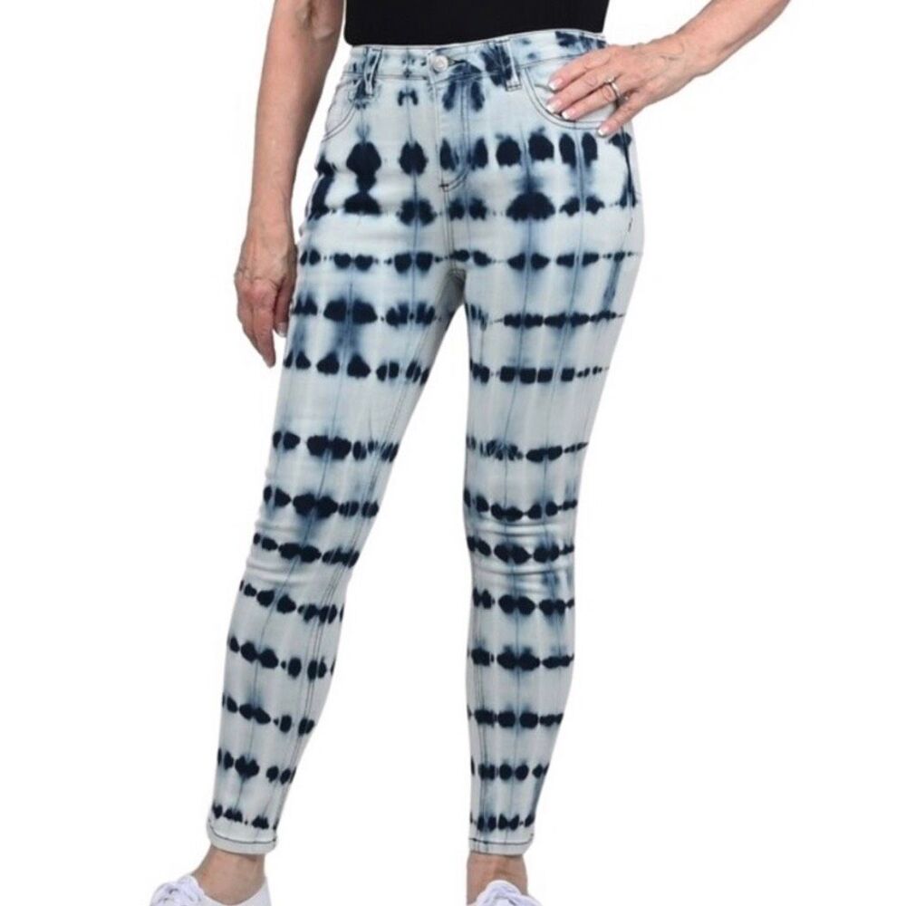 Baccini emo scene y2k 90’s softgrunge the dye bleach distressed skinny jeans siz